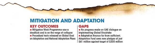 mitigation and adaptation